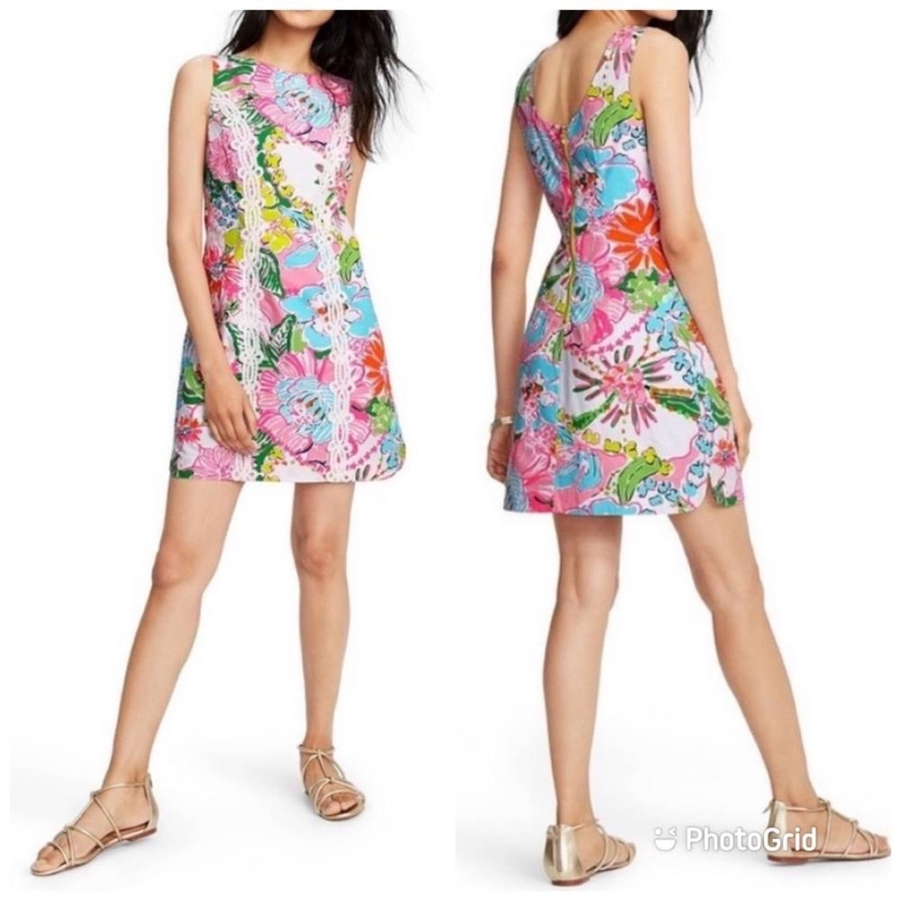 NWT Lilly Pulitzer  Multicolor Pink Dress